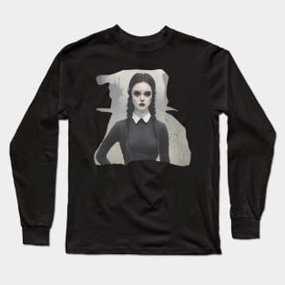 Wednesday Addams Long Sleeve T-Shirt